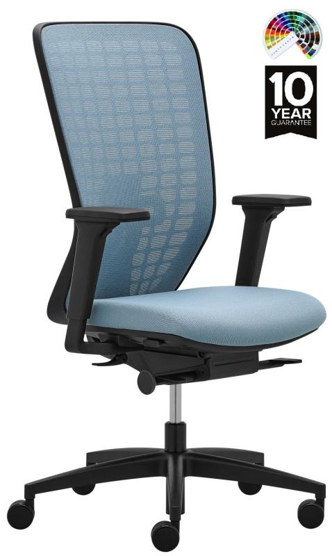 RIM Ergonomická kancelářská židle SPACE SP 1502 čalounění VALENCIA koženka