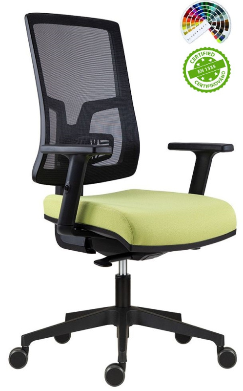Kancelářská židle 1690 SYN SL NEW PURE PDH, čalounění DELUXE XTREME FOUR