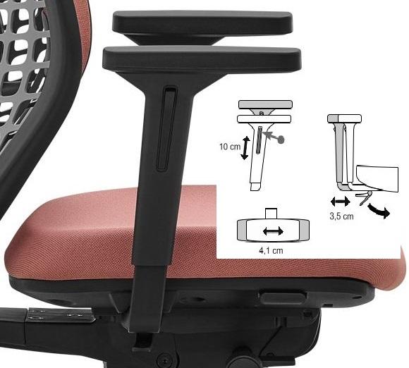 RIM Ergonomická kancelářská židle SPACE SP 1502 čalounění VALENCIA koženka