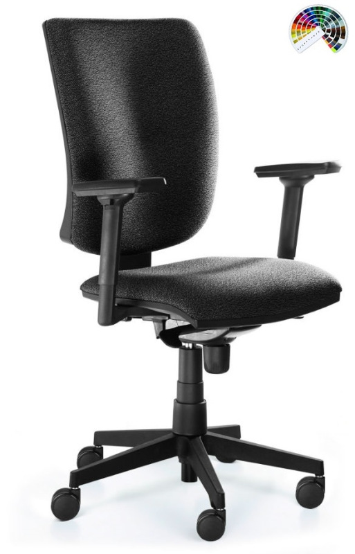 Kancelárska stolička LARA čalúnenie CURA, LUCKY