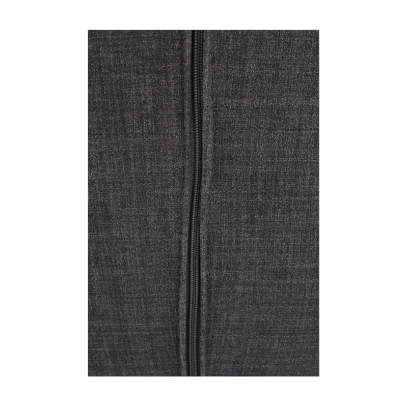 Hojdacie kreslo, sivá látka/drevo, HARPER 11