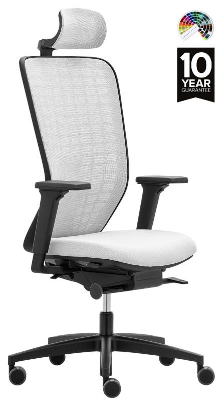 RIM Ergonomická kancelářská židle SPACE SP 1502 čalounění VALENCIA koženka