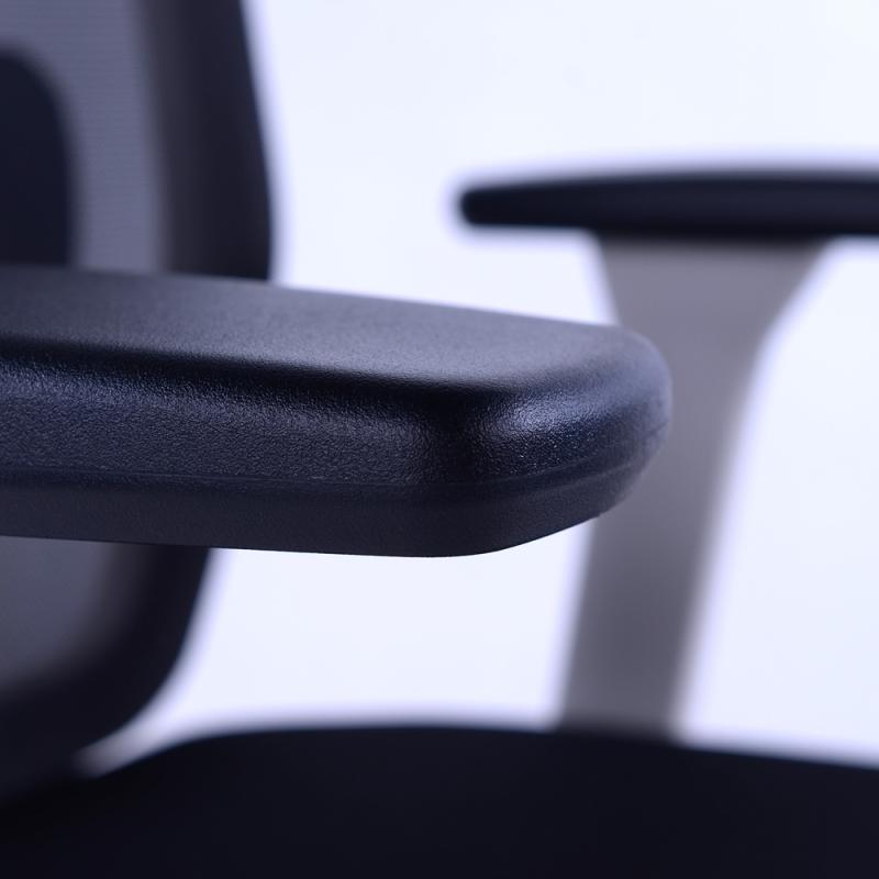 SEGO Kancelárska stolička SPIRIT BLACK & WHITE čalúnenie BASIC čierna 13