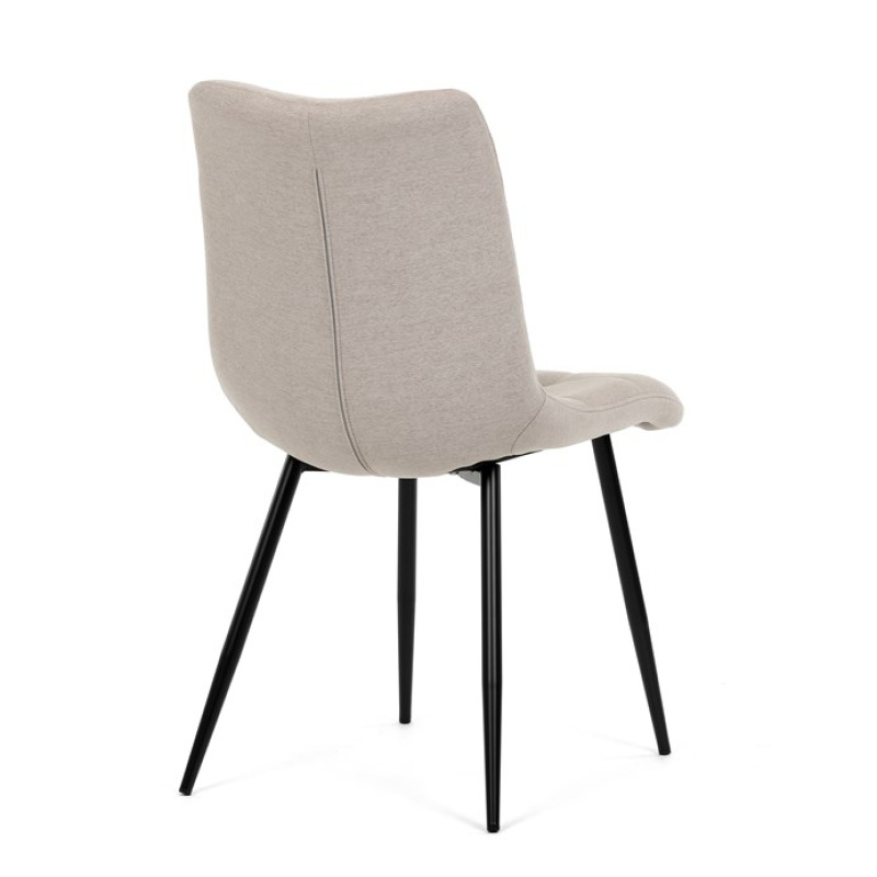 Jídelní židle, hnědá, látka, DCL-193 CAP2 8