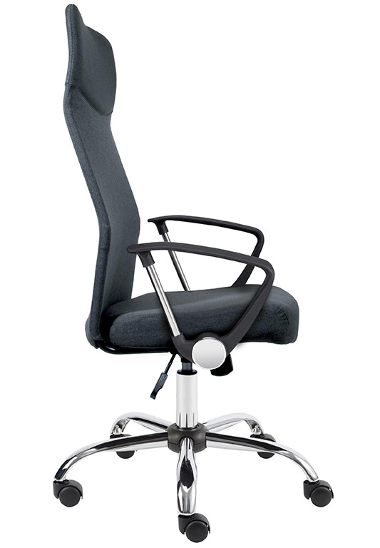 Kancelářská židle ALBA MEDEA, celočalouněná, šedá 1