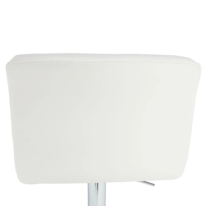 Barová židle, ekokůže bílá/ chrom, KANDY New 13