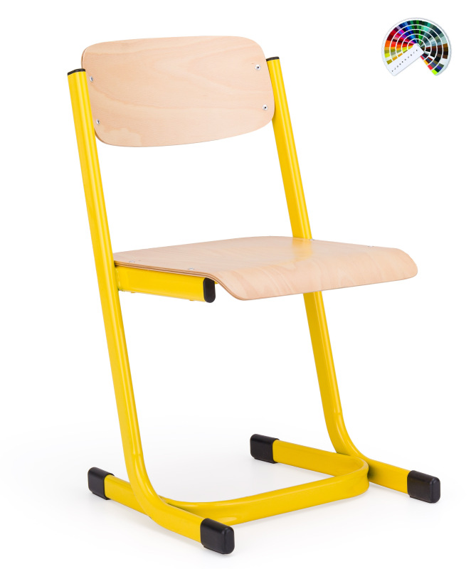 Školní židle VARIOFIX, pevná, různé barvy a velikosti