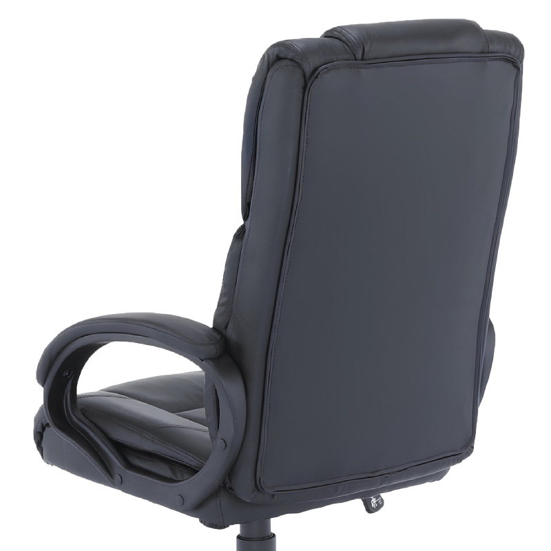 Kancelárske kreslo, čierna ekokoža, SIEMO NEW 2