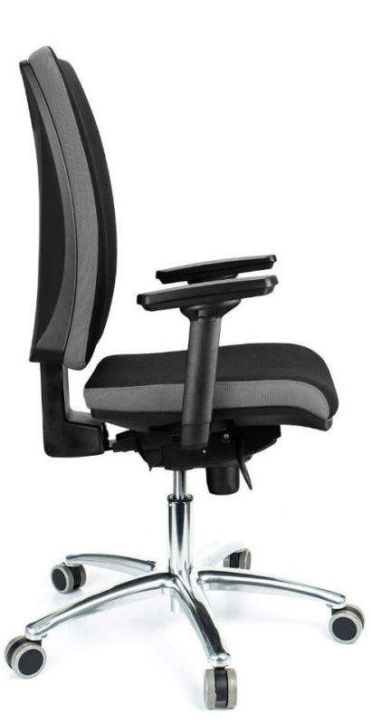 Kancelárska stolička LARA VIP čalúnenie KOŽENKA Silvertex, Valencia 1