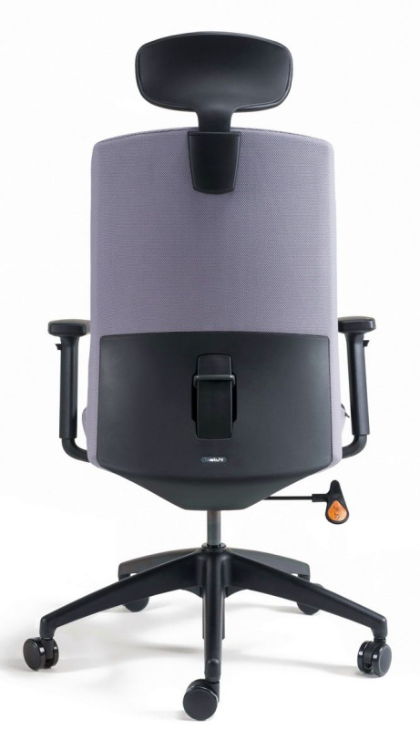 OFFICE PRO bestuhl Kancelárska stolička J2 ECO BLACK BP šedá 9