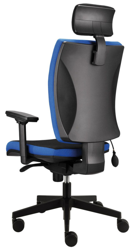 Kancelárska stolička LARA VIP čalúnenie KOŽENKA Silvertex, Valencia 6