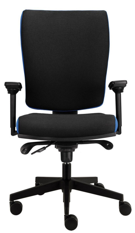 Kancelárska stolička LARA VIP čalúnenie KOŽENKA Silvertex, Valencia 8