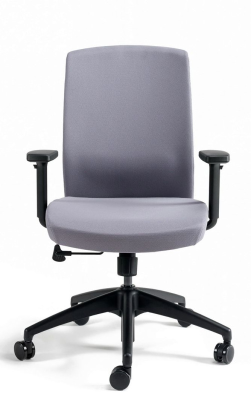 OFFICE PRO bestuhl Kancelárska stolička J2 ECO BLACK BP šedá 3