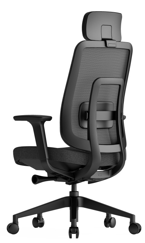 KREDE Kancelárska stolička K42 BLACK čierna 4
