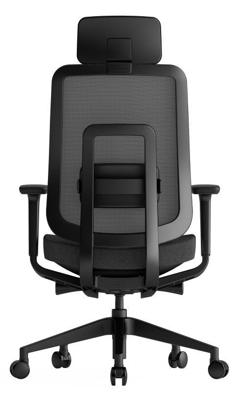 KREDE Kancelárska stolička K42 BLACK čierna 3
