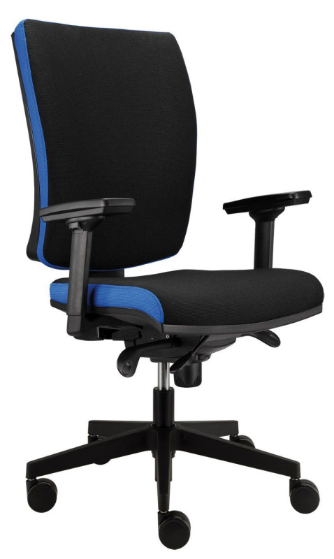 Kancelárska stolička LARA VIP čalúnenie KOŽENKA Silvertex, Valencia 7