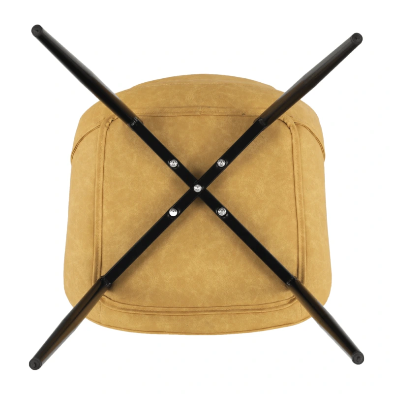 Židle, žlutá / černá, Hazal 4