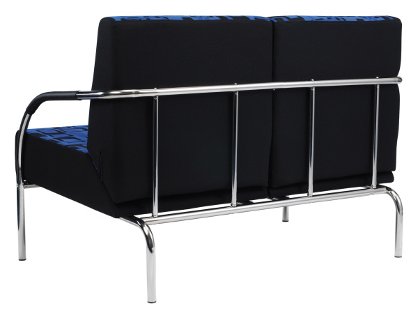 Kancelárska sedačka SALMA 3-sedák čalúnenie CURA, LUCKY 2