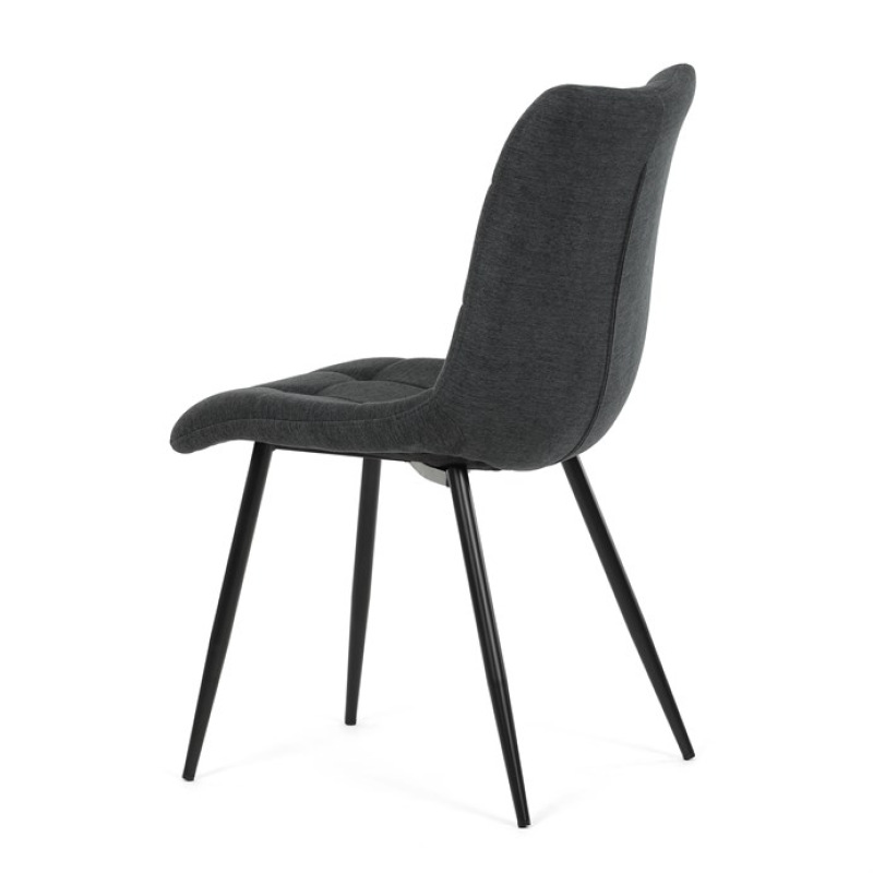 Jídelní židle, šedá, látka, DCL-193 GREY2 5