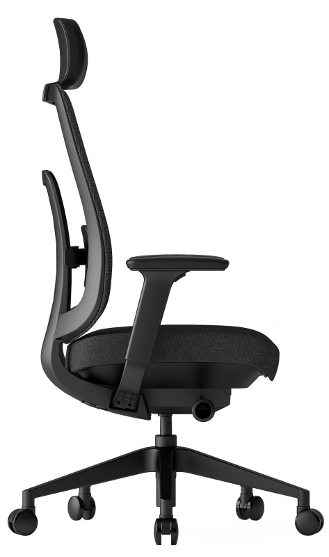KREDE Kancelárska stolička K42 BLACK čierna 1