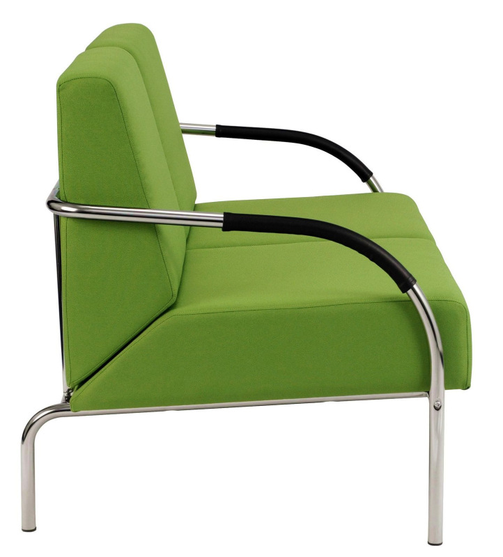 Kancelárska sedačka SALMA 3-sedák čalúnenie CURA, LUCKY 1