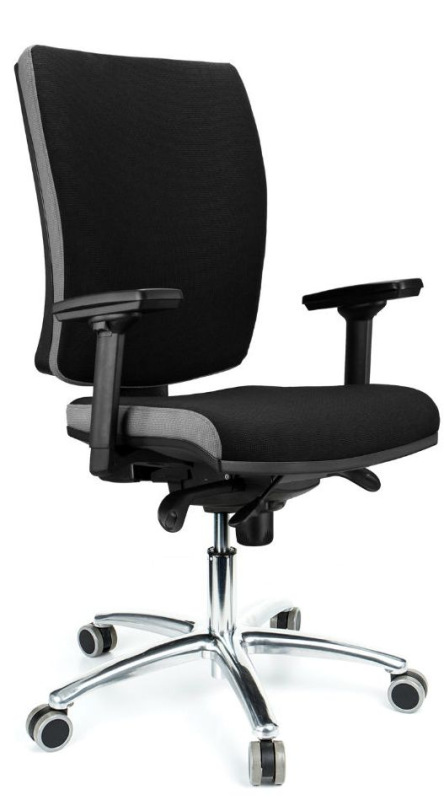 Kancelárska stolička LARA VIP čalúnenie KOŽENKA Silvertex, Valencia 10