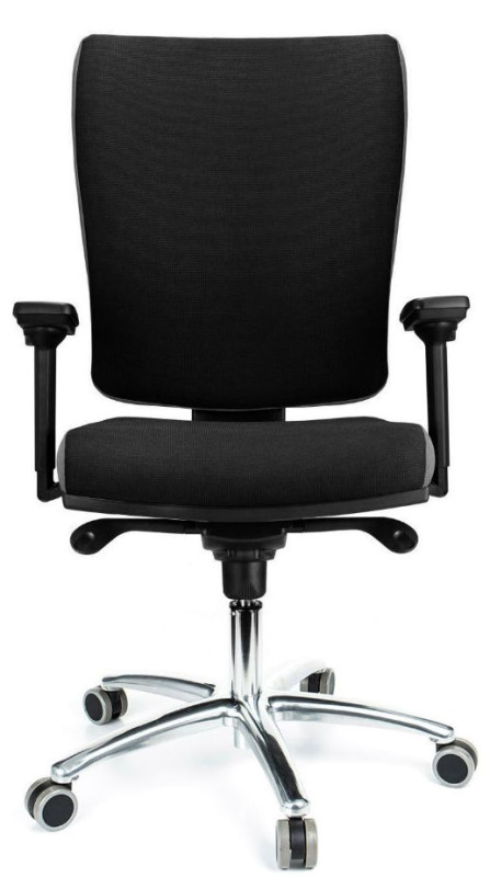 Kancelárska stolička LARA VIP čalúnenie KOŽENKA Silvertex, Valencia 2