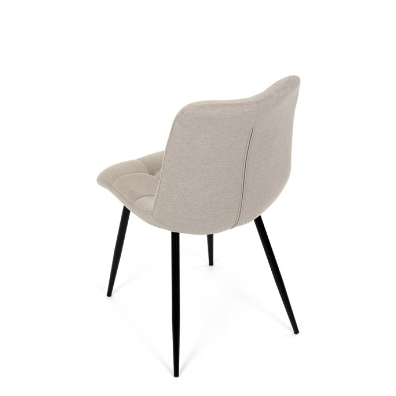 Jídelní židle, hnědá, látka, DCL-193 CAP2 18