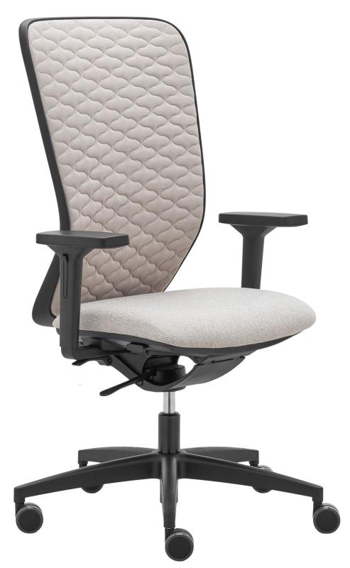 RIM Ergonomická kancelářská židle SPACE SP 1502 čalounění PRINCE kůže