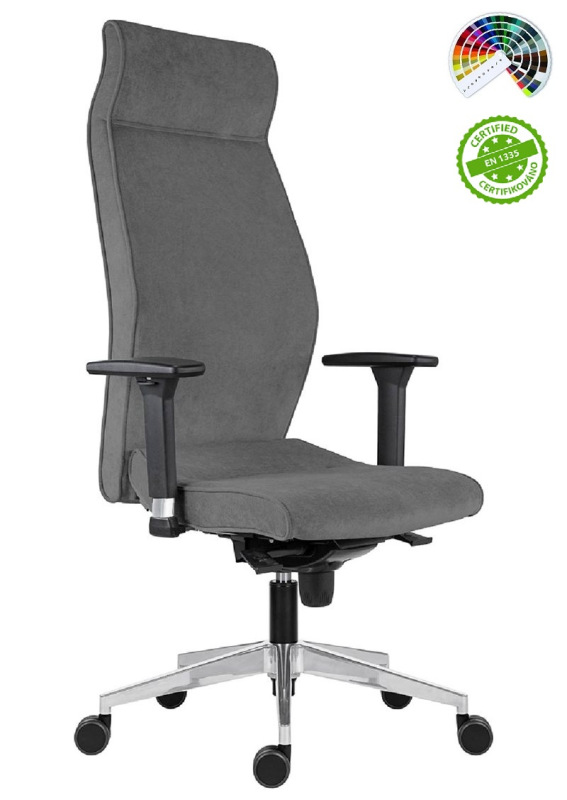 Kancelárska stolička 1800 LEI čalúnenie DELUXE XTREME FOUR 11
