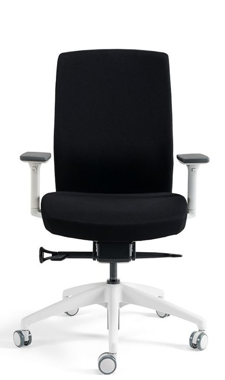 Kancelárska stolička J2 WHITE čierna 8