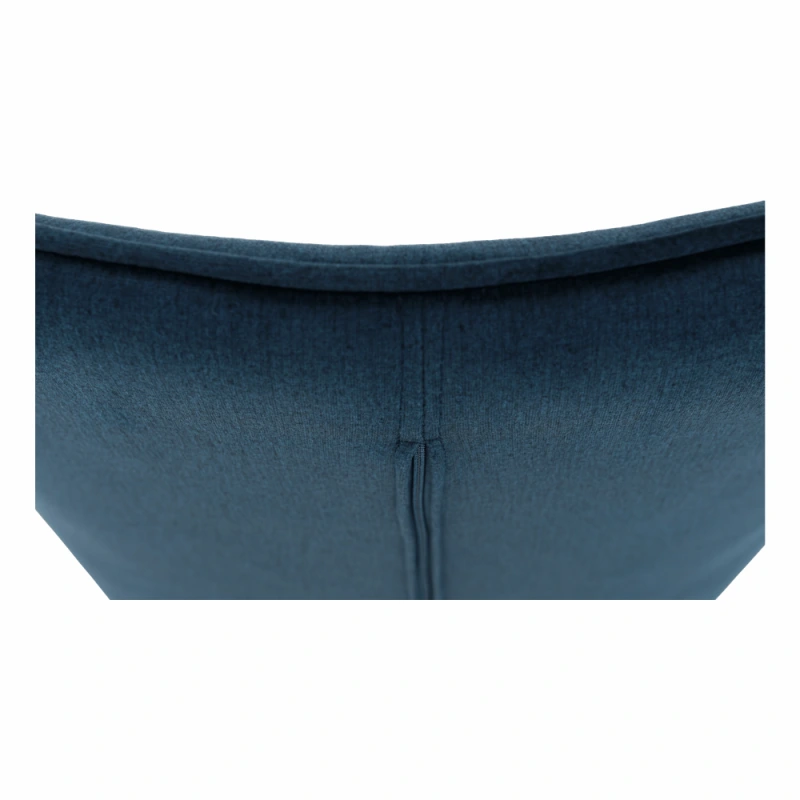 Designové křeslo, modrá Velvet látka, FEDRIS 11