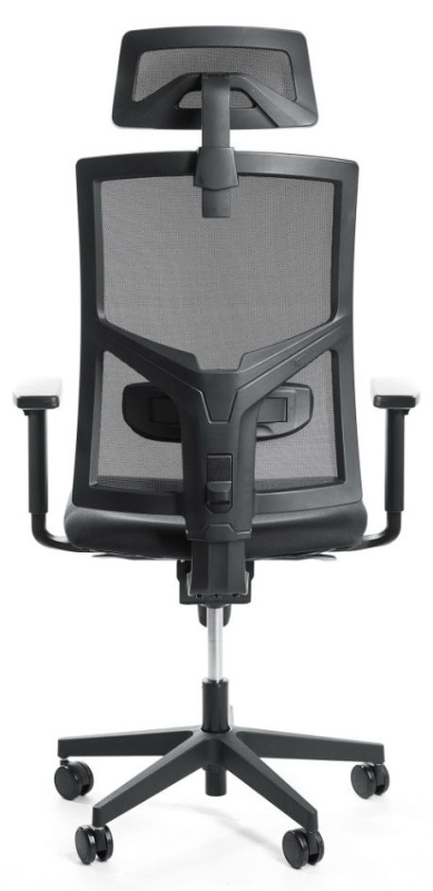 Kancelárska stolička GAME ŠÉF čalúnenie KOŽENKA Silvertex, Valencia 4