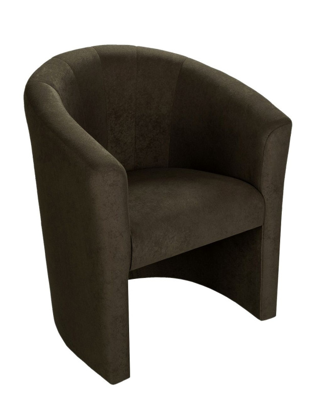 Kancelárska sedačka KELLY 1-sedák čalúnenie KOŽENKA Valencia, Silvertex 3