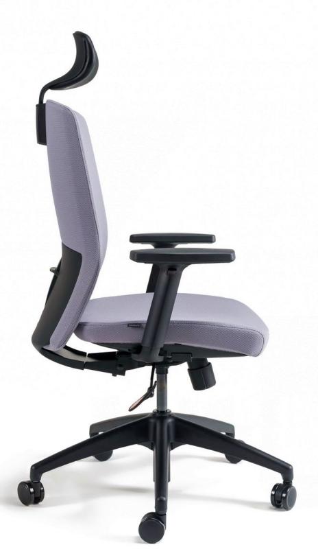 OFFICE PRO bestuhl Kancelářská židle J2 ECO BLACK SP šedá