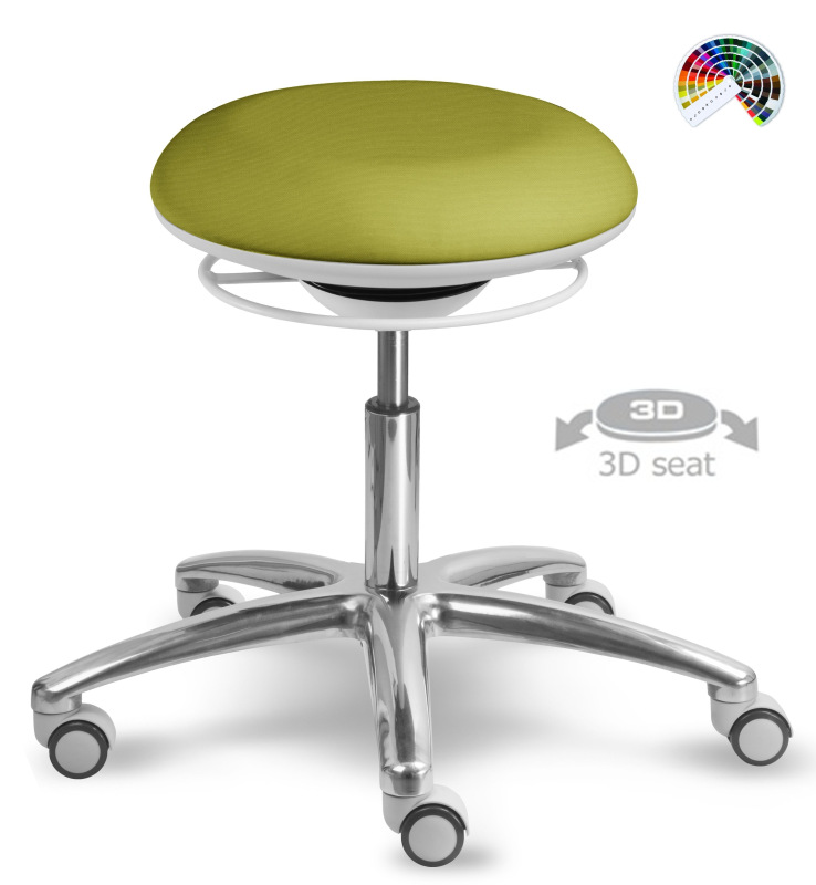 Balančná zdravotnícka stolička 1259 G DENT čalúnenie ONE, AQUA CLEAN, XTREME