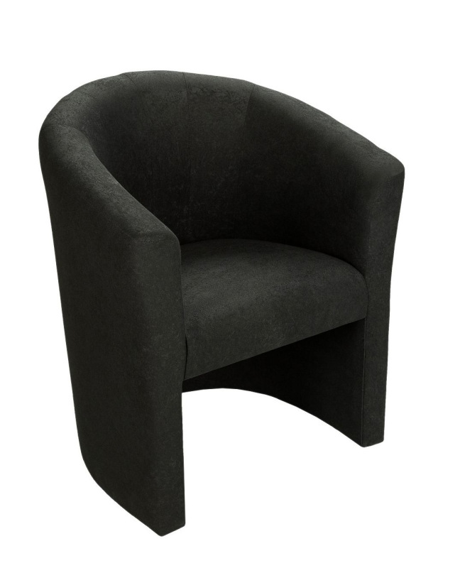 Kancelárska sedačka KELLY 1-sedák čalúnenie KOŽENKA Valencia, Silvertex 2