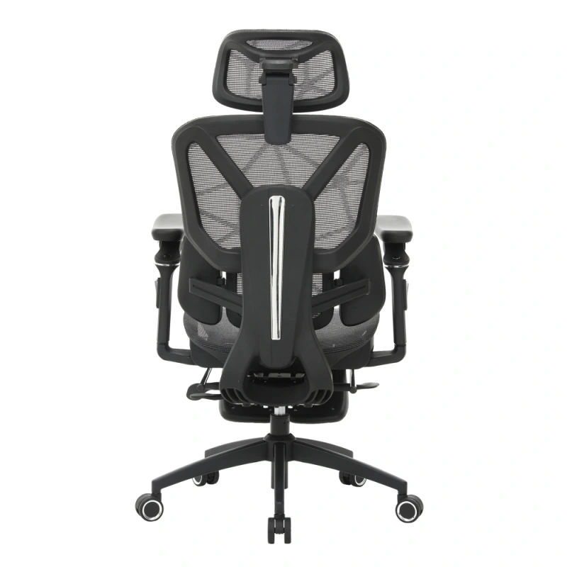 Kancelářské křeslo, tmavě šedá/černá, VILMER 19