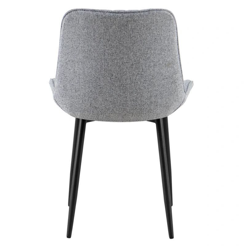 Jedálenská stolička, svetlosivá/čierna, ZAJRA 4