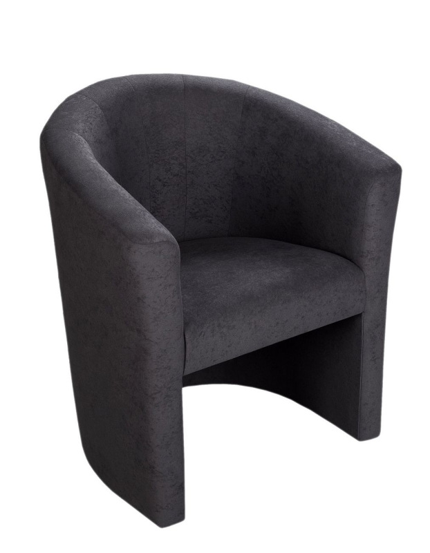 Kancelárska sedačka KELLY 1-sedák čalúnenie KOŽENKA Valencia, Silvertex 5