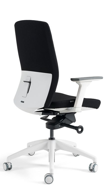 Kancelárska stolička J2 WHITE čierna 7