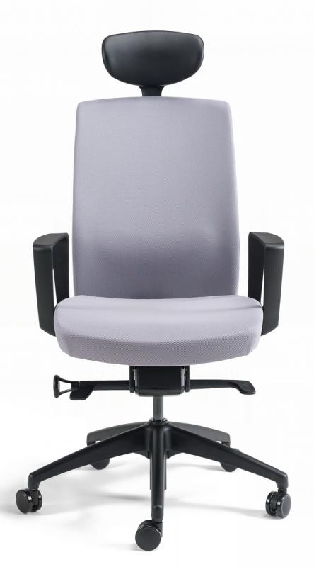 OFFICE PRO bestuhl Kancelářská židle J2 BLACK SP šedá