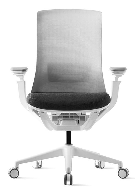 BESTUHL Kancelárska stolička ROLY WHITE čierna 2
