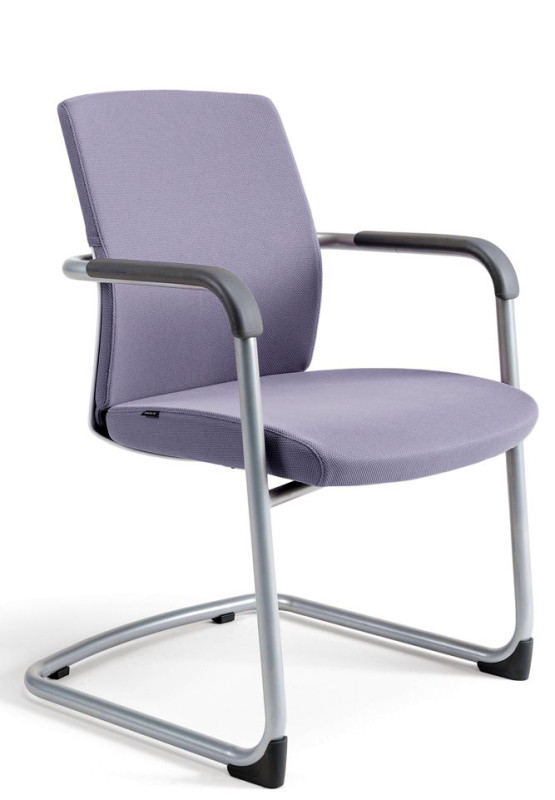 OFFICE PRO bestuhl Konferenčná rokovacia stolička JCON WHITE šedá