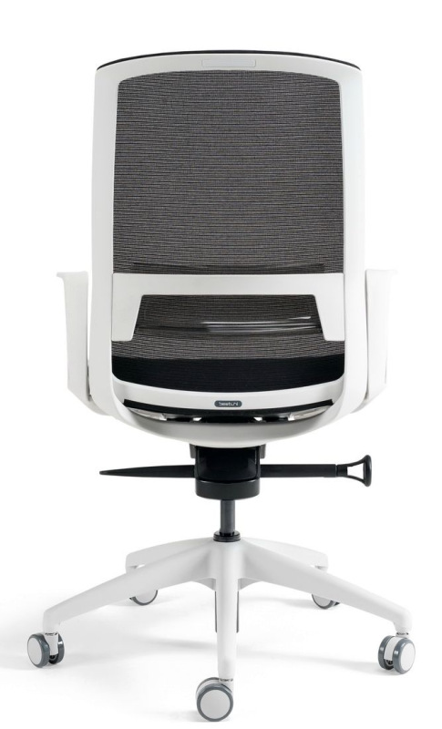BESTUHL Kancelárska stolička J17 WHITE SP čierna 9