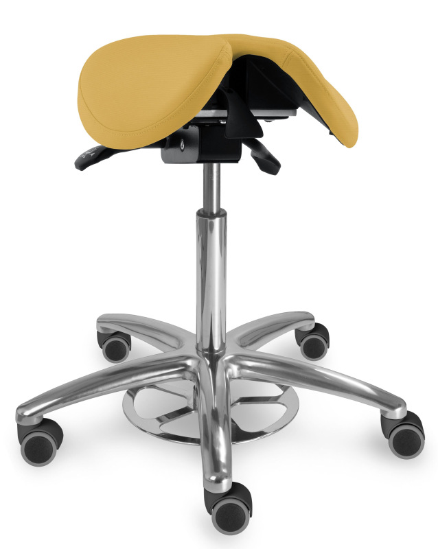 Zdravotnická židle se sedlovým opěradlem 1214 S CLEAN, čalounění ONE, AQUA CLEAN, XTREME 10