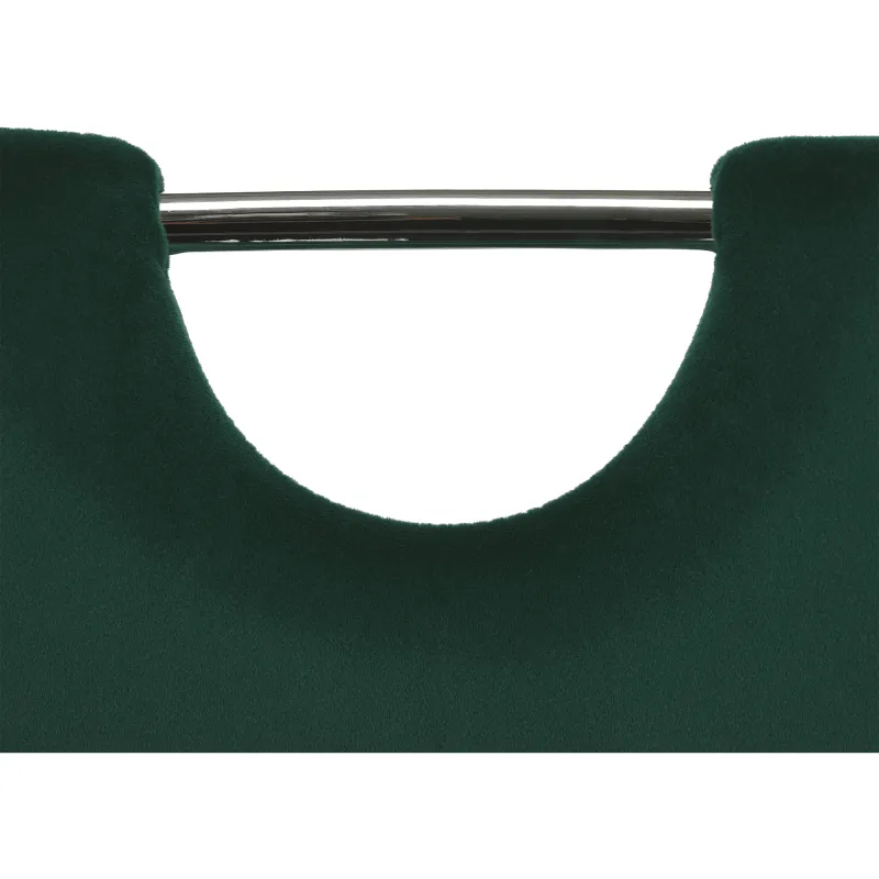 Jídelní židle, smaragdová Velvet látka, ABIRA NEW 11