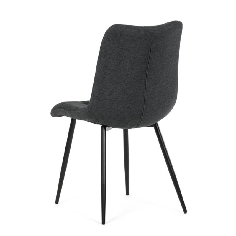 Jídelní židle, šedá, látka, DCL-193 GREY2 6