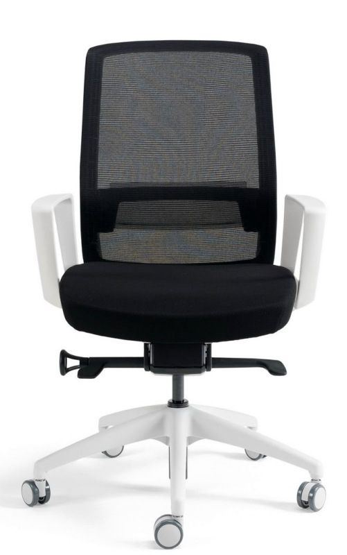 BESTUHL Kancelárska stolička J17 WHITE SP čierna 8