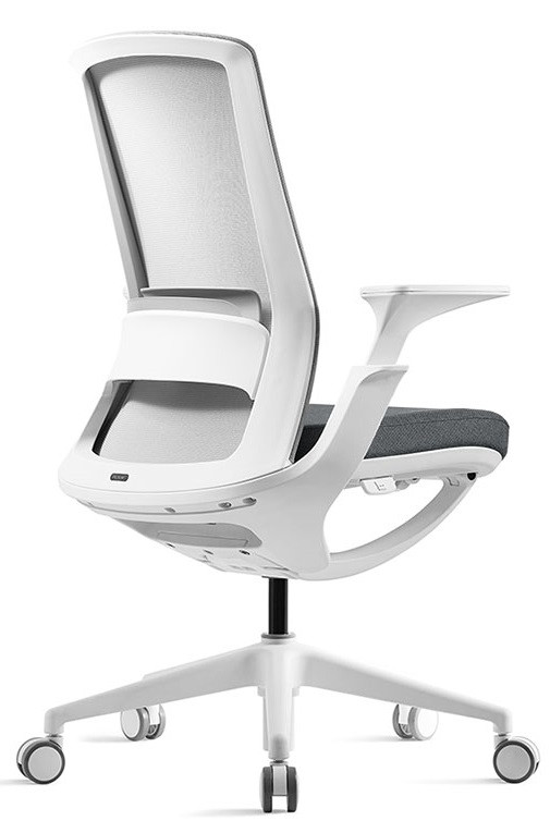BESTUHL Kancelárska stolička ROLY WHITE čierna 7